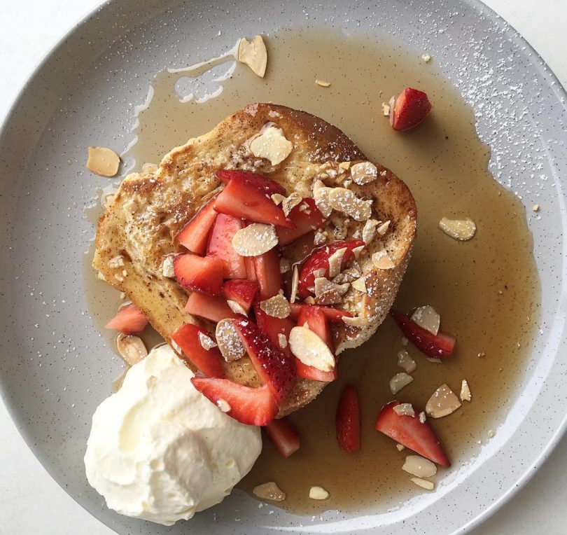 Sumptuous Winter breakfasts and a spectacular view in Narooma. Photo: Supplied