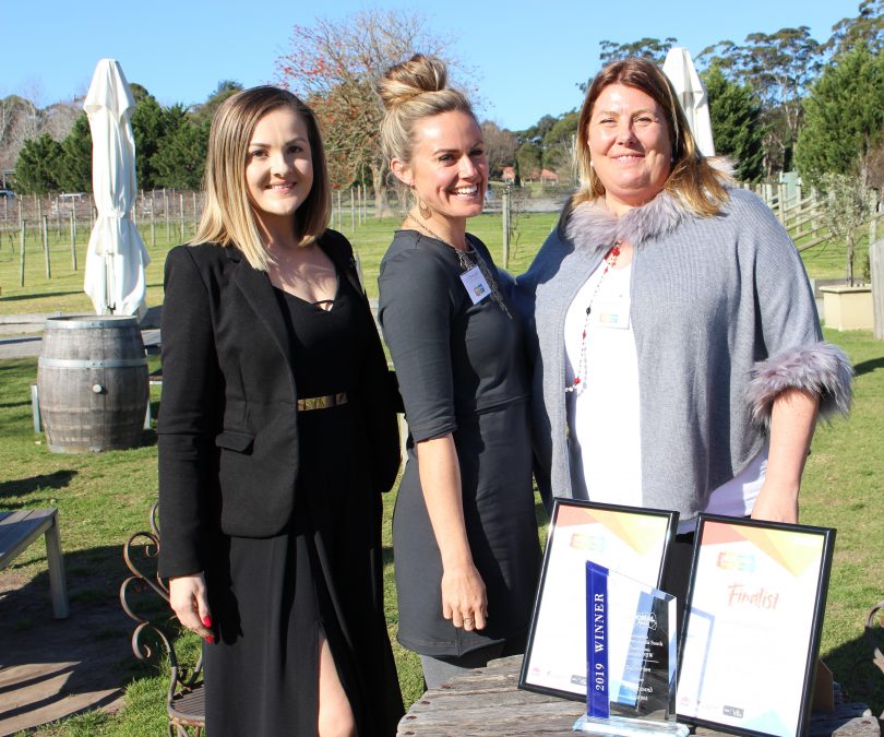 Sally Buckley (r) and her team from Southbound Escapes. Photo: Ian Campbell.