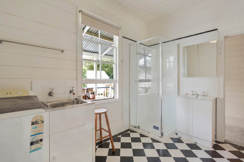 Bright and light, renovated bathroom. Photo: supplied