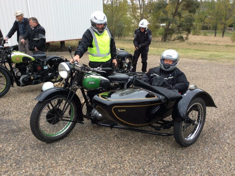 Girder Fork Sidecar. Photo: Supplied.