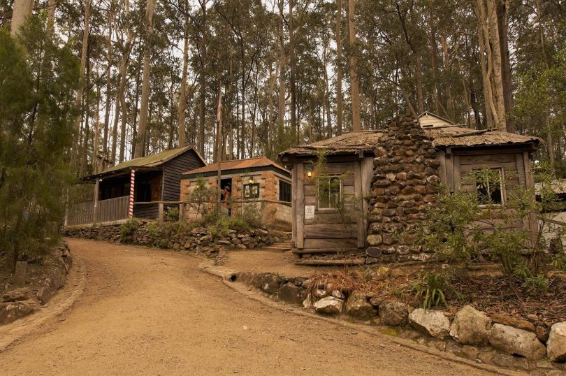 Formerly known as "old Mogo town," the Mogo Gold Rush Colony is a unique opportunity for the right person. Photo: Supplied. 