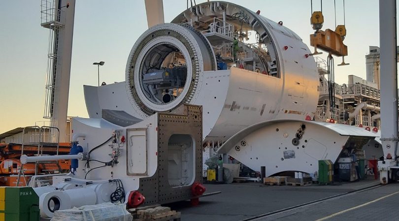 Tunnel boring machine for the Snowy 2.0 project.