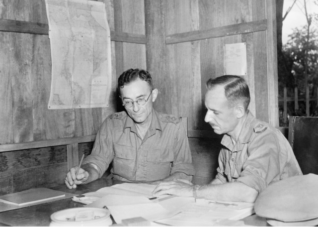 Lieutenant Colonel Anderson in 1945.