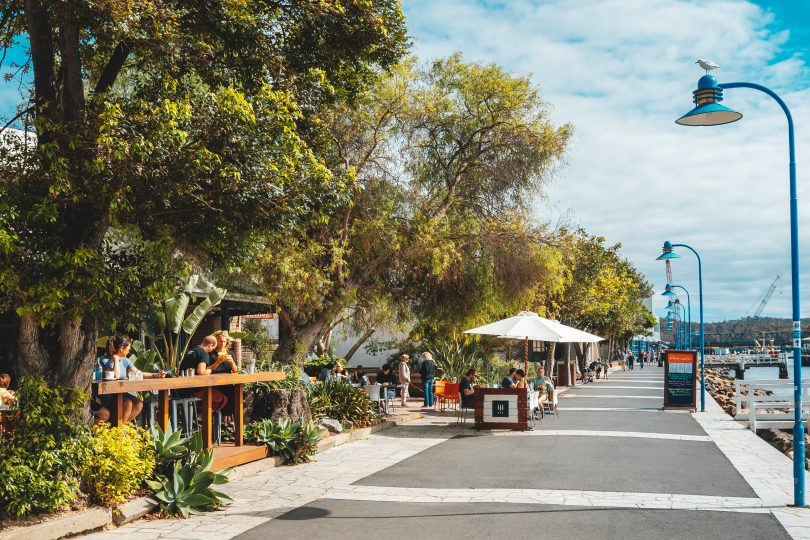 Artist's impression of Batemans Bay Waterfront.