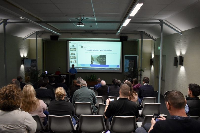 Attendees at Upper Murrumbidgee Demonstration Reach forum in Canberra