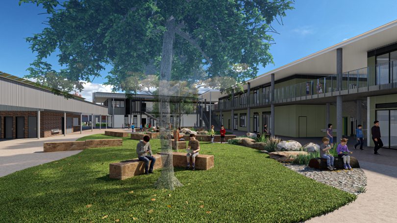 An artists' impression of the new Murrumbateman Primary School.