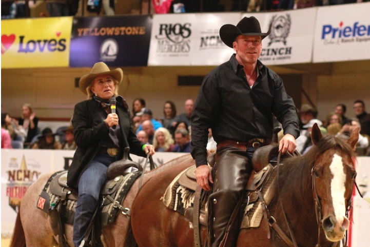 Taylor Sheridan on horse