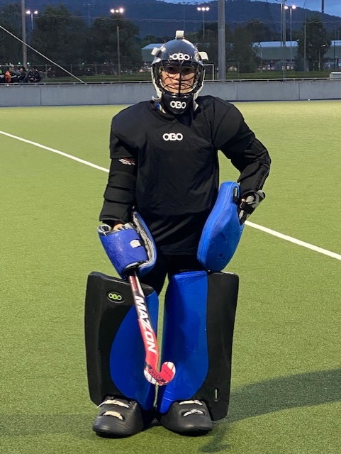 Hockey goalkeeper