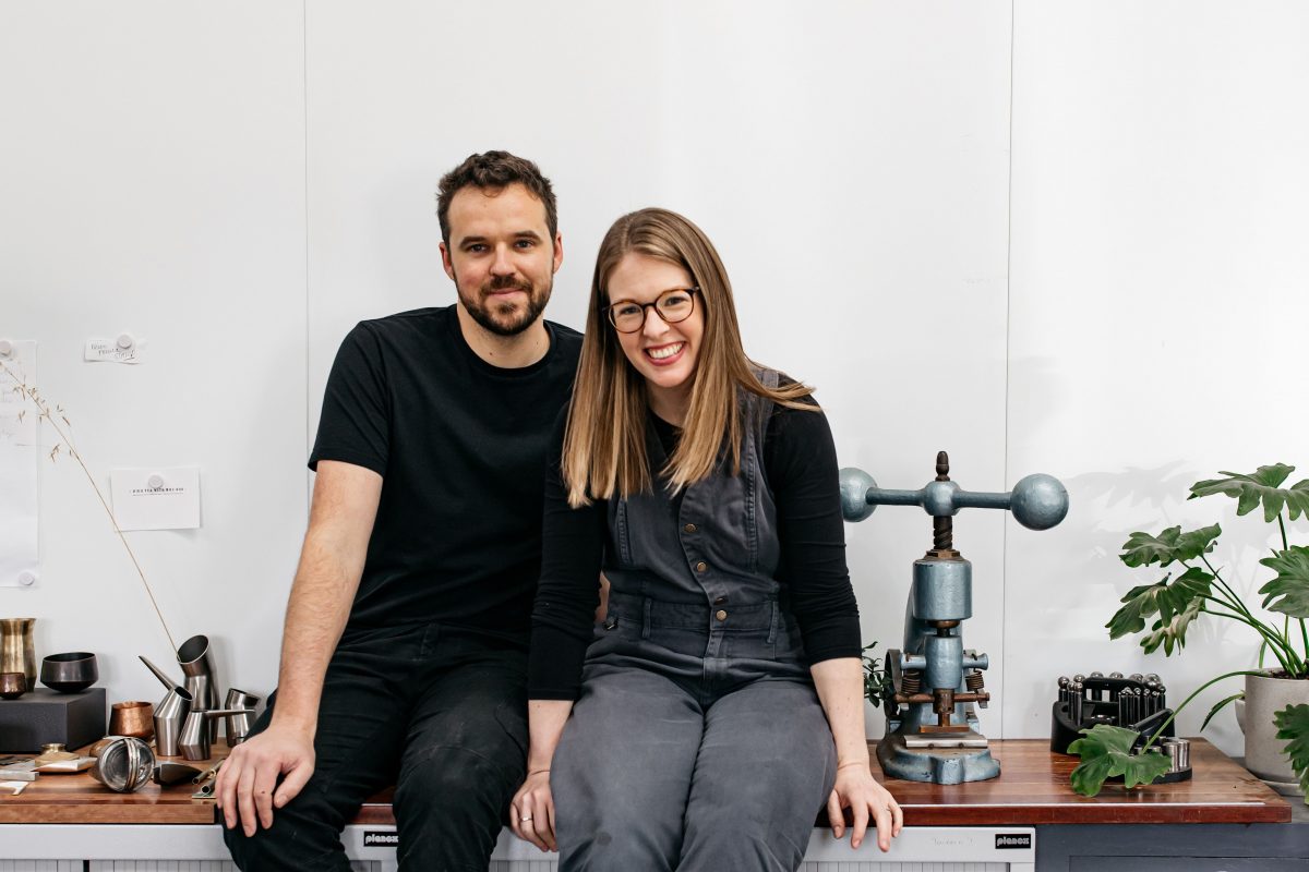 Man and woman on bench