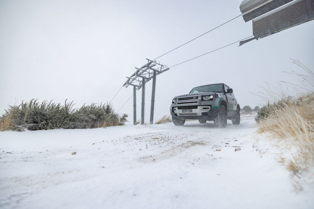 Car in snow