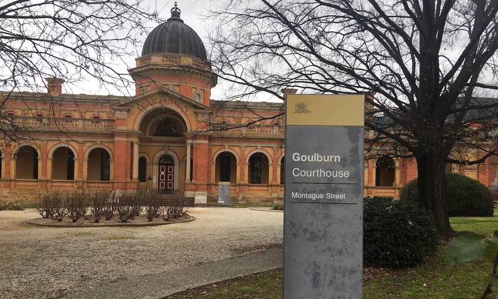 Façade of Goulburn Court