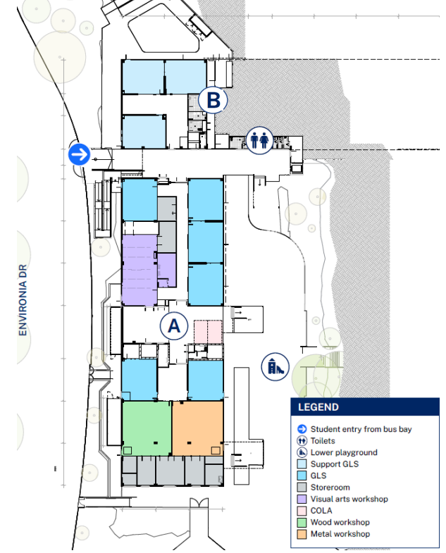 Jerrabomberra High floor plan