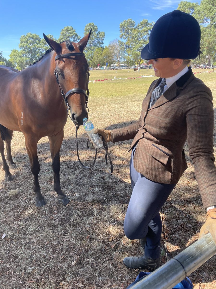 Girl with horse