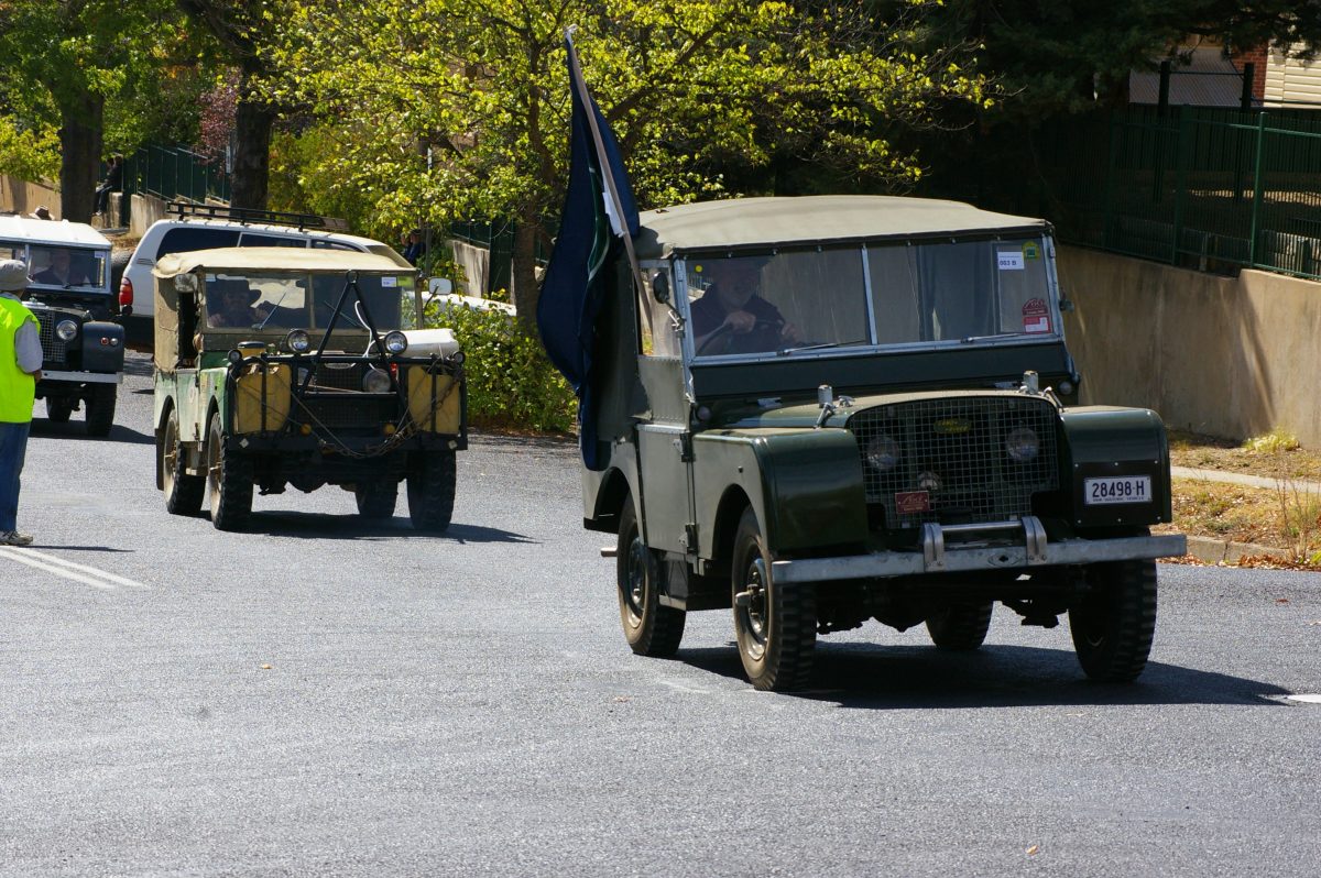 Land Rovers