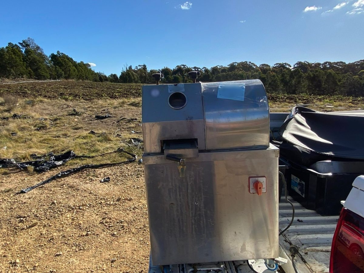 tobacco shredding machine