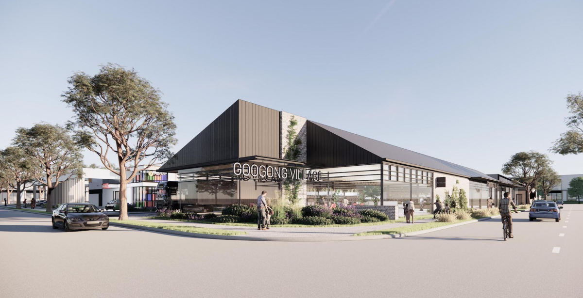 artist impression Googong Retail Centre