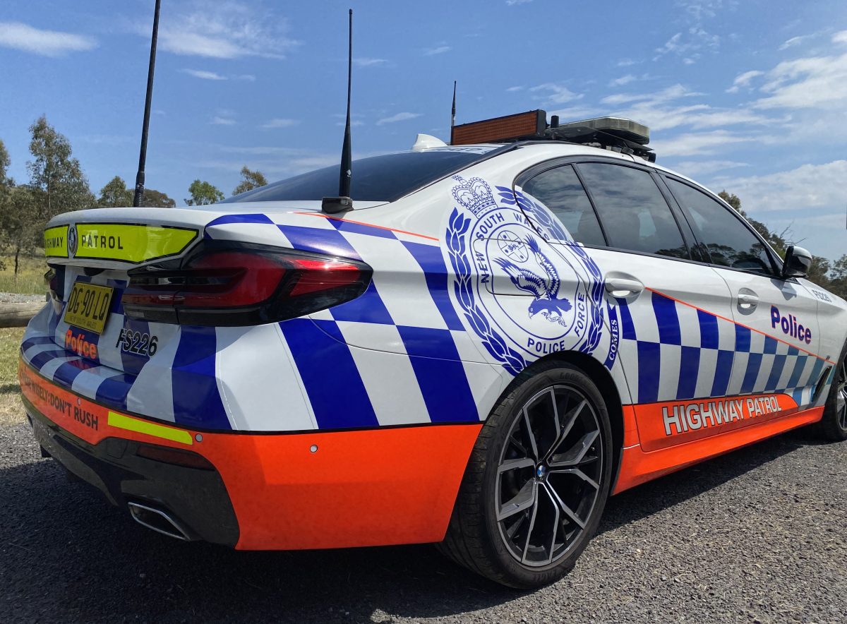 NSW Highway Patrol car