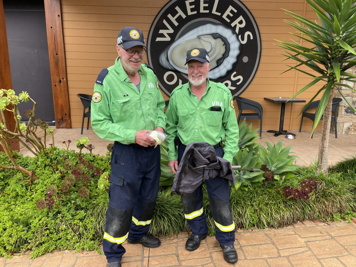 Two men in uniform