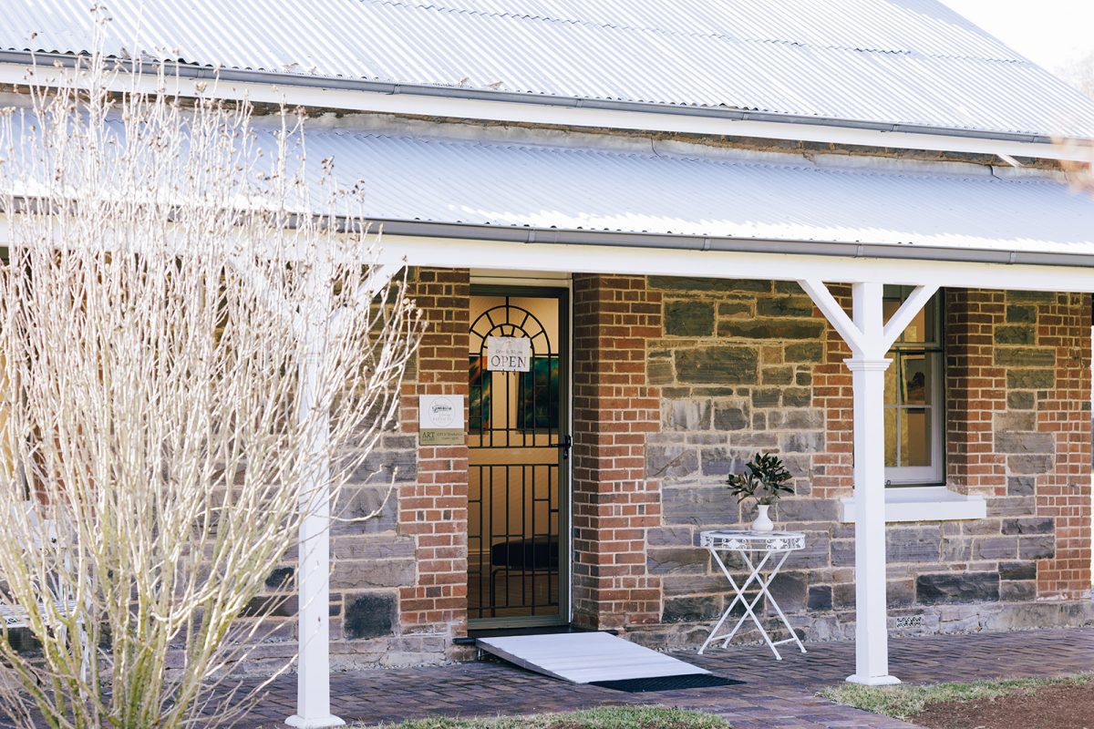 Front entry of Murringo Barracks, Murringo NSW