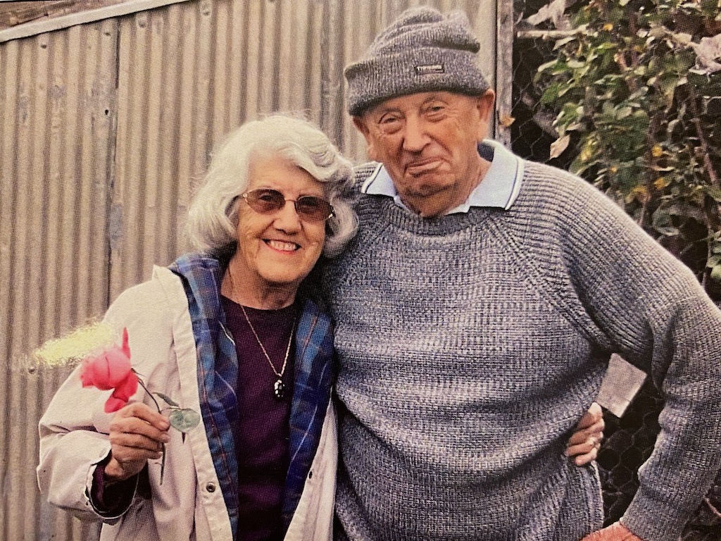 elderly couple