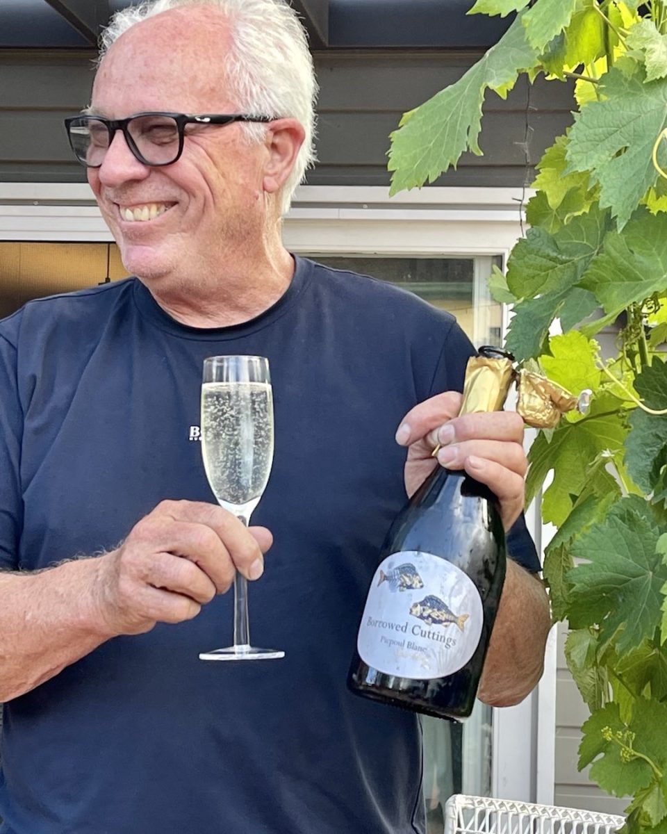 Steve Feletti is celebrating his latest win