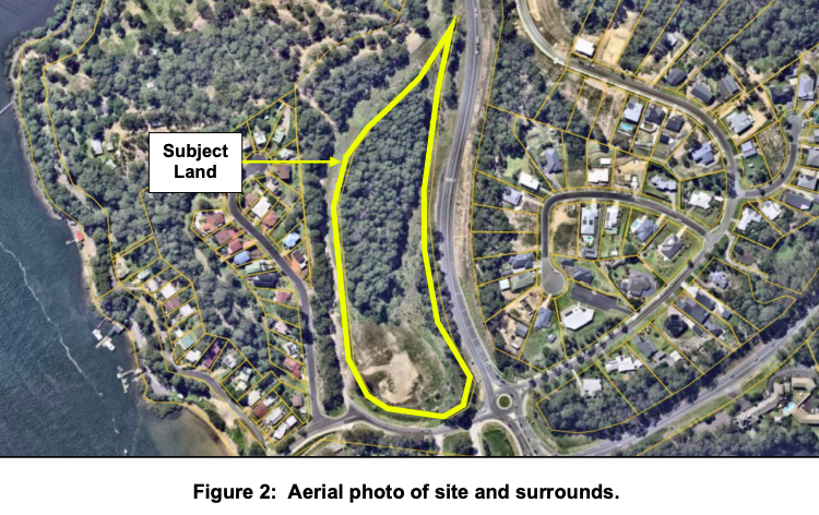 Shopping centre site for Batemans Bay