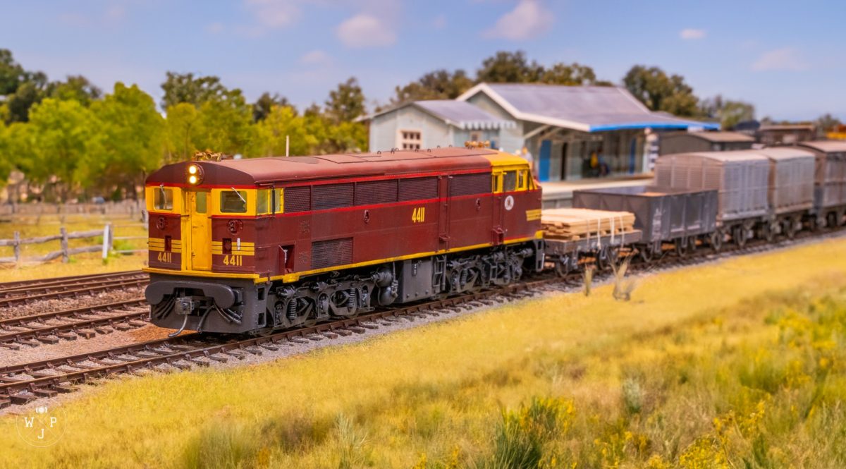 Glasson, a 7 mm scale fictional layout based on western NSW branch line operations.