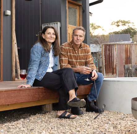 Rachel Wallbank and Brian Logue moved from Sydney to the Bermagui area 17 years ago. 