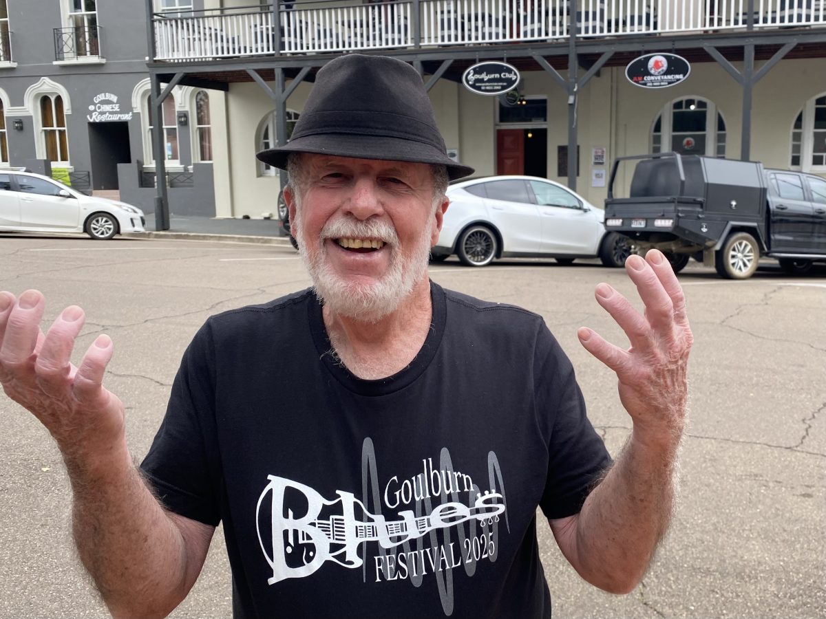 Dave Rowlands needs to sell tickets in the Goulburn Blues Festival quickly to bring headline acts to Goulburn early next month.