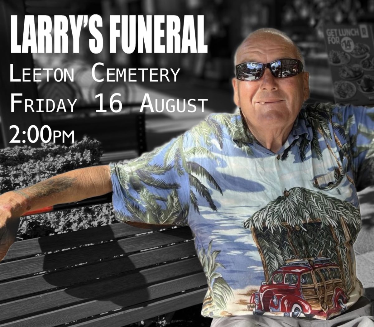 Larry funeral notice